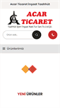 Mobile Screenshot of acarticaret.com